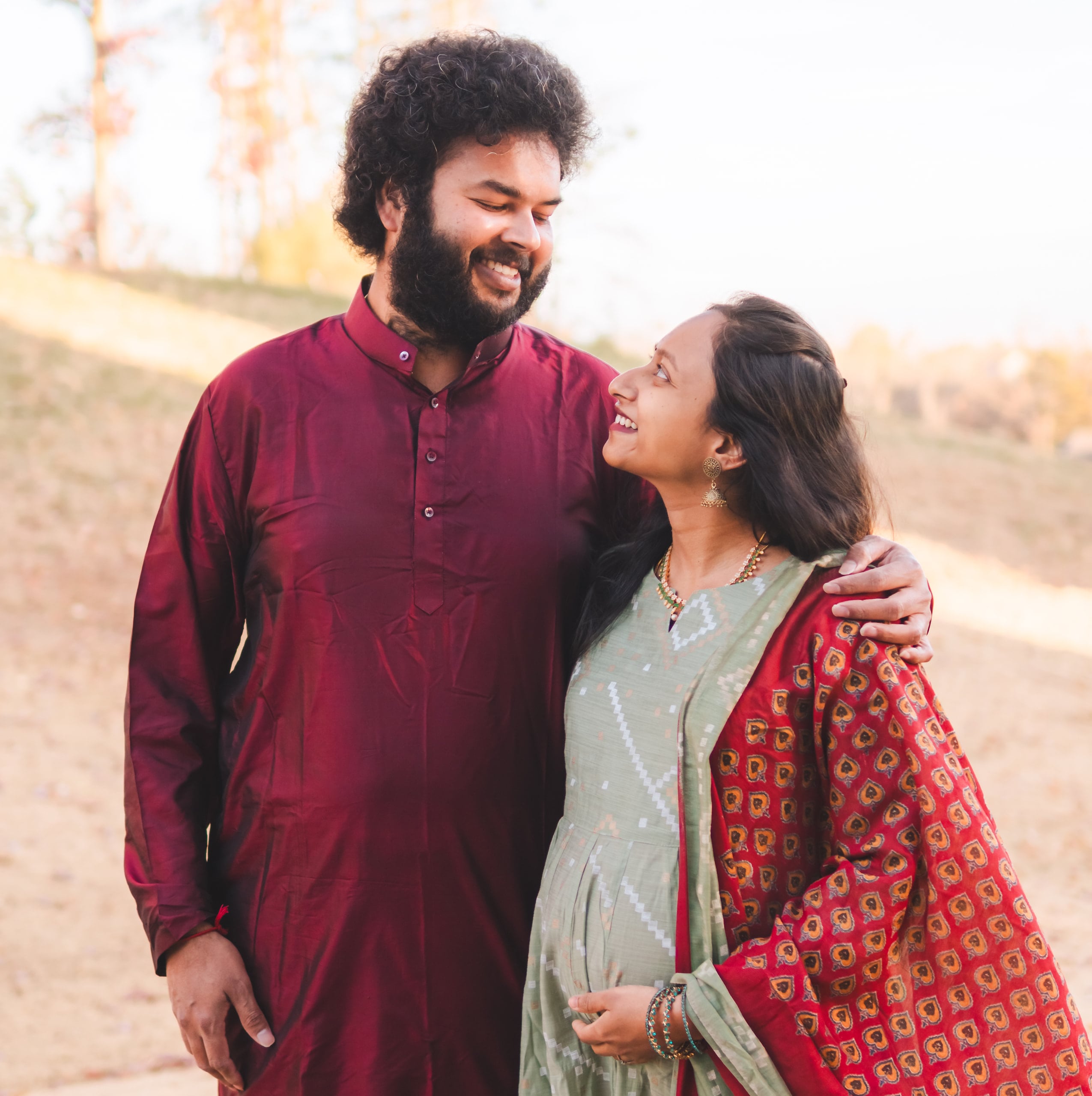 Casual photography — Varshini and Raghu, frame 4 of 6