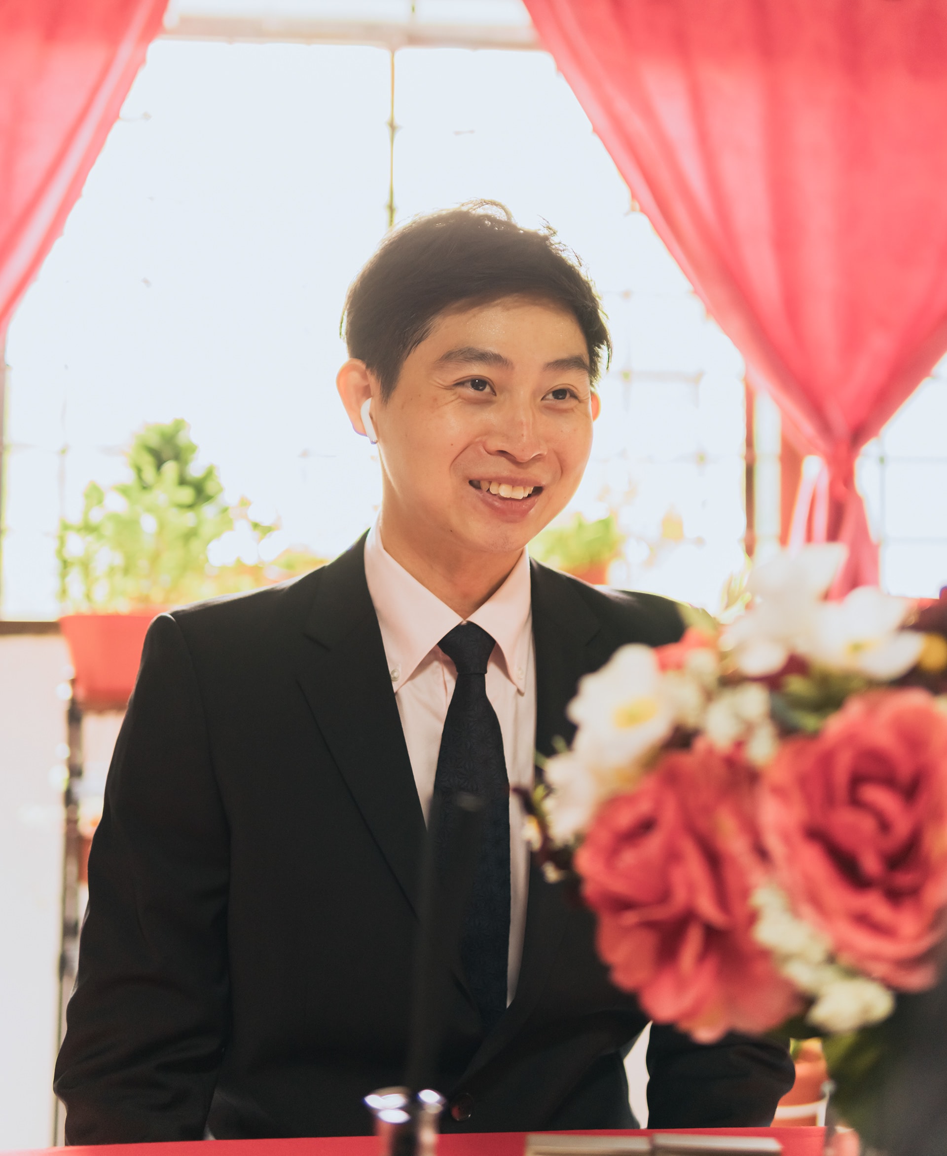 ROM & Solemnisation photoshoot — Yanhan and Wife