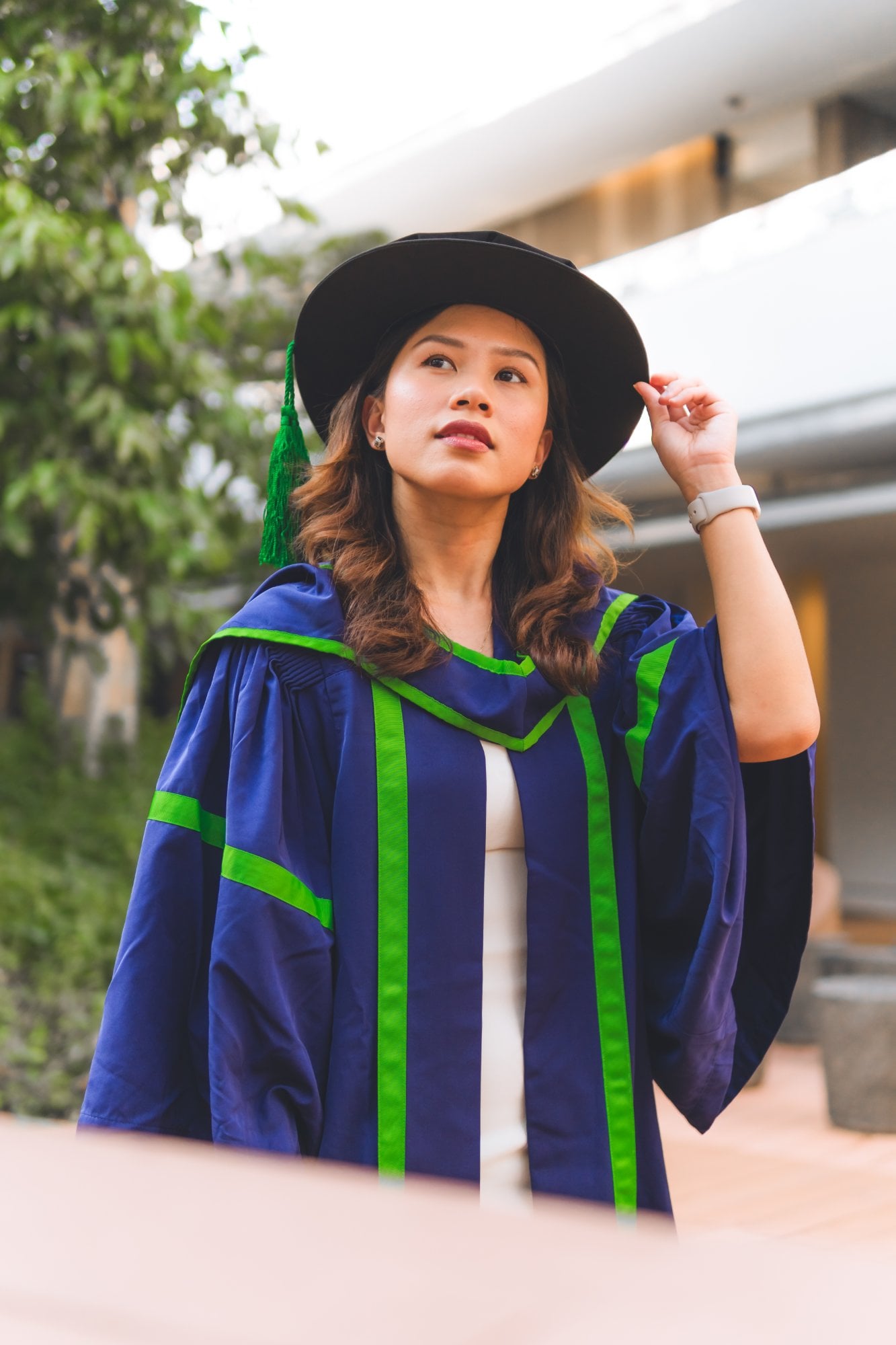Graduation photography — The campus that earned it — cover